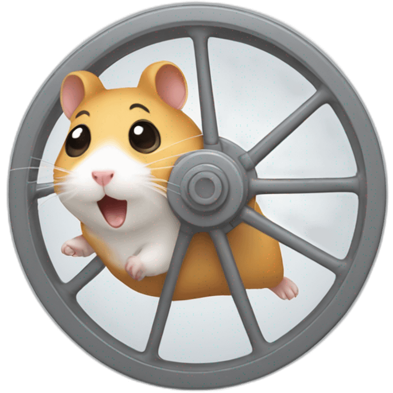 hamster running in wheel emoji