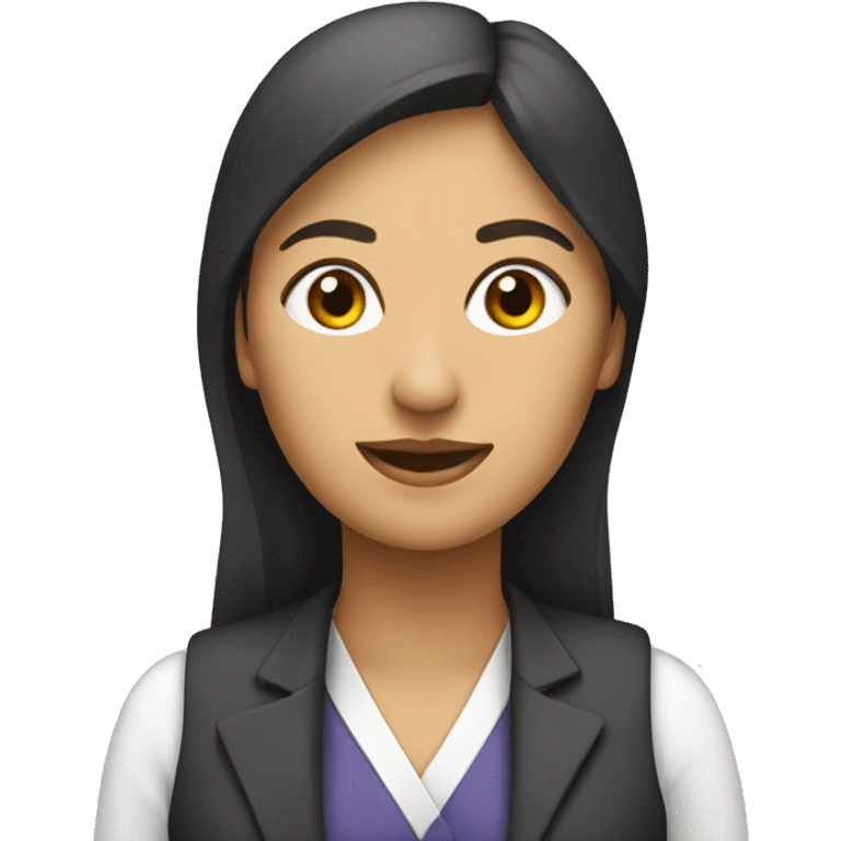 mujer de recursos humanos emoji