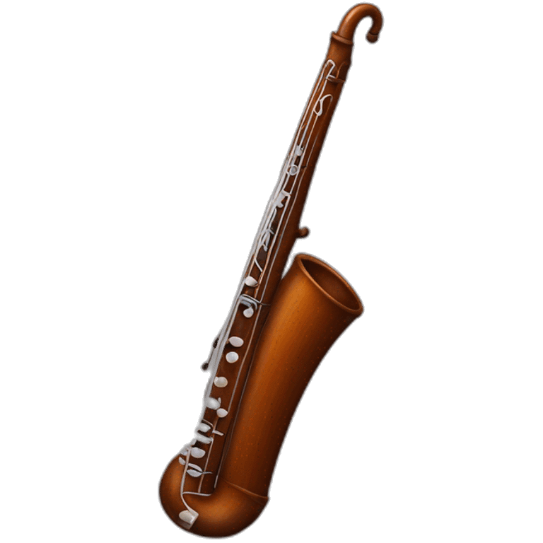 Bassoon instrument emoji