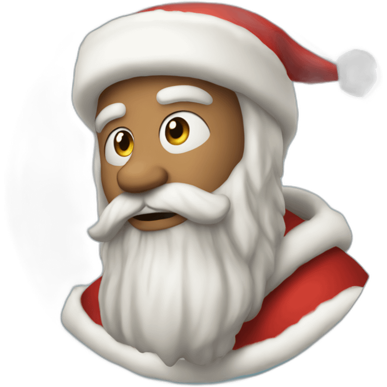 Yisus as Santa Claus emoji