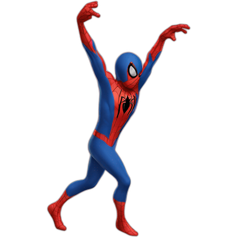 Spiderman dancing emoji