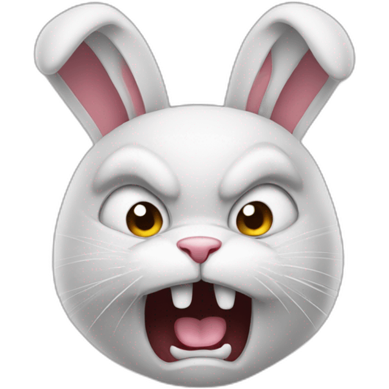 angry bunny emoji