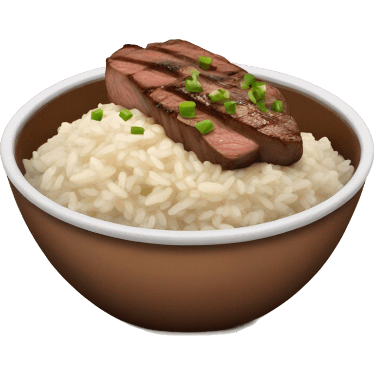 Chipotle Steak and Rice Bowl emoji