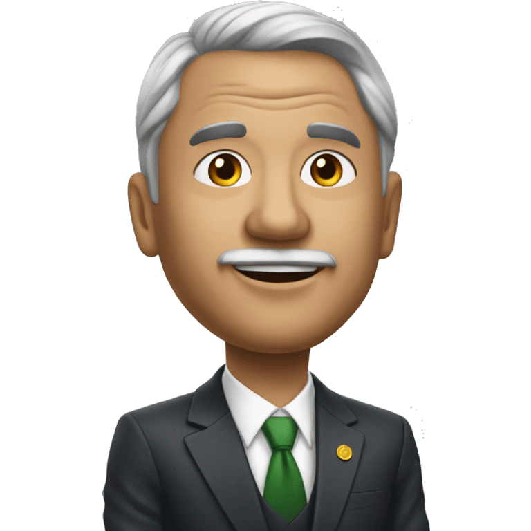 Presidente Milei Jugando Futbol emoji