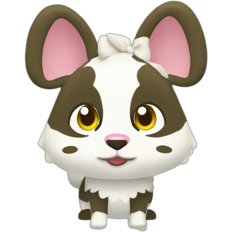 Marie animal crossing emoji