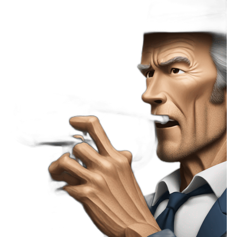 Clint eastwood playing trumpet emoji