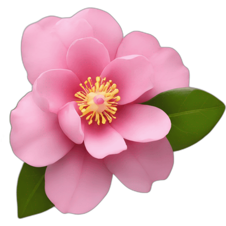 Camelia fleur emoji