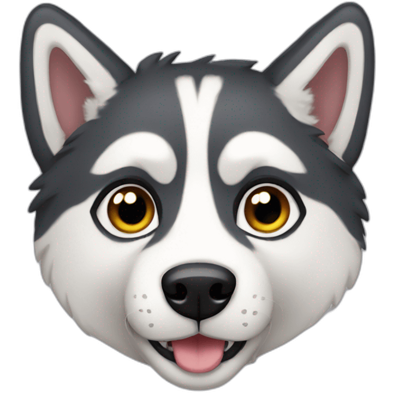 Husky emoji