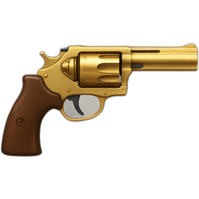 golden-pistol emoji