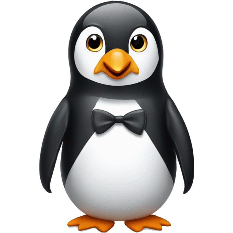 Combine penguin with party face emoji