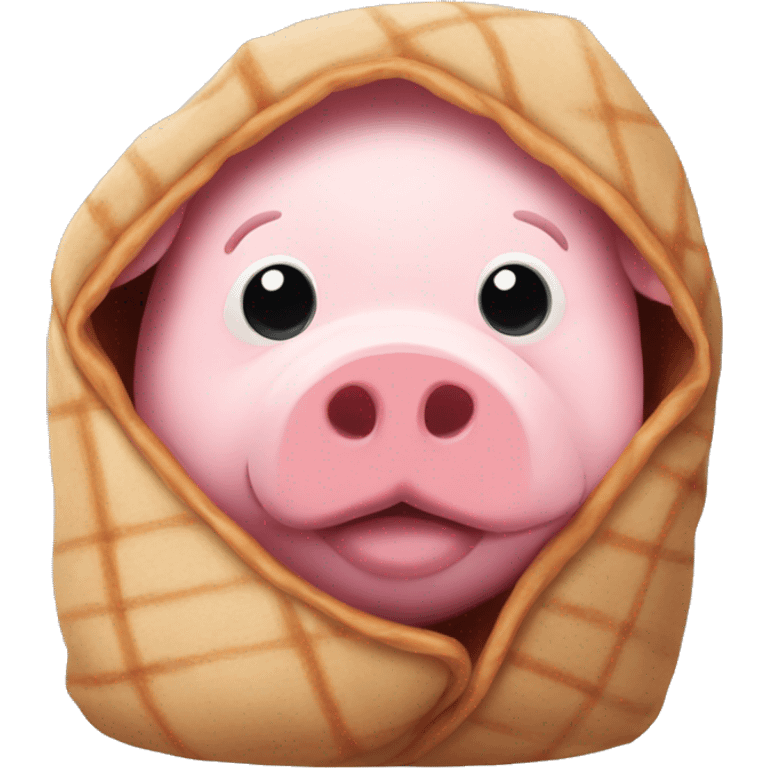 pig in a blanket emoji