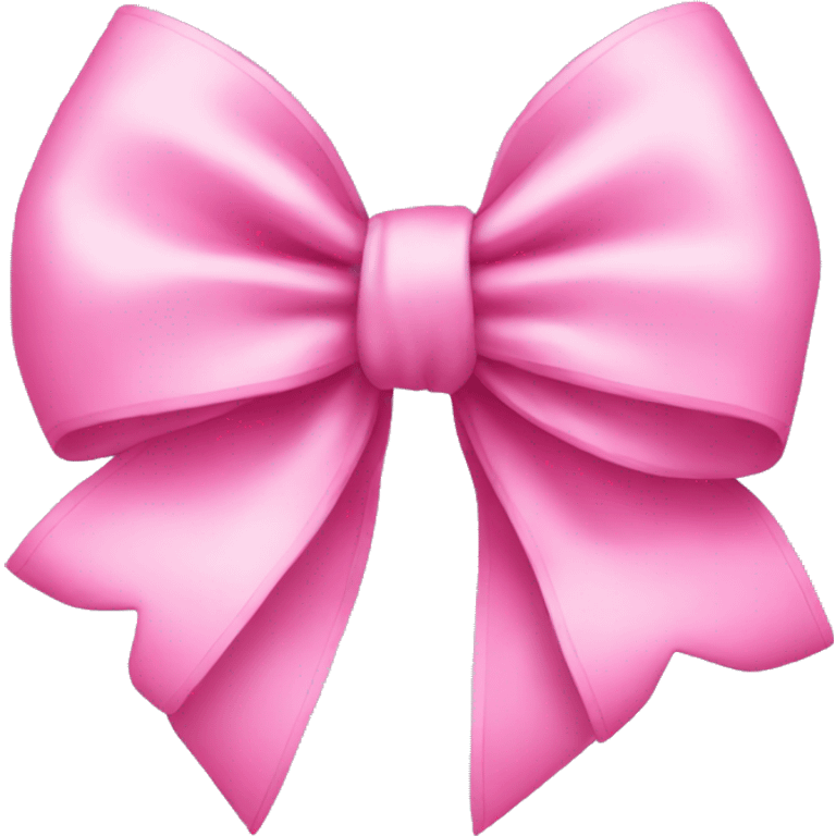 Pink bow emoji