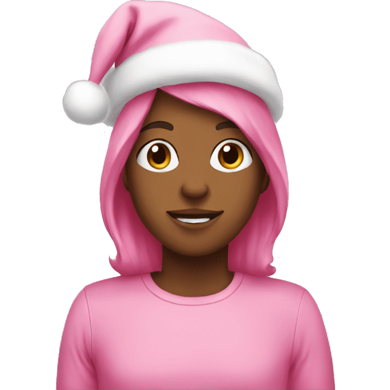 Pink Christmas  emoji