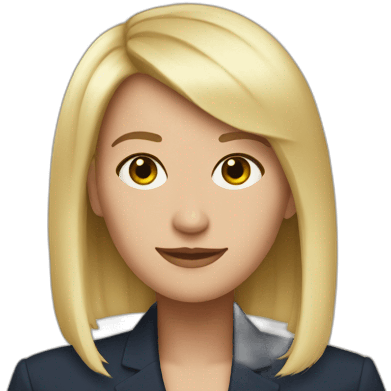 Macron-girl emoji