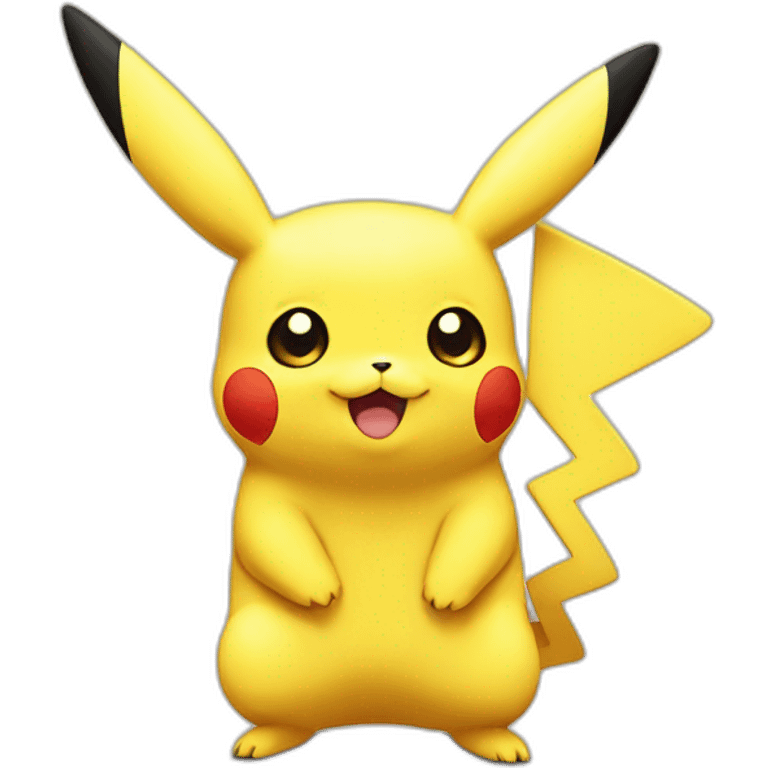 Pikachu curier emoji