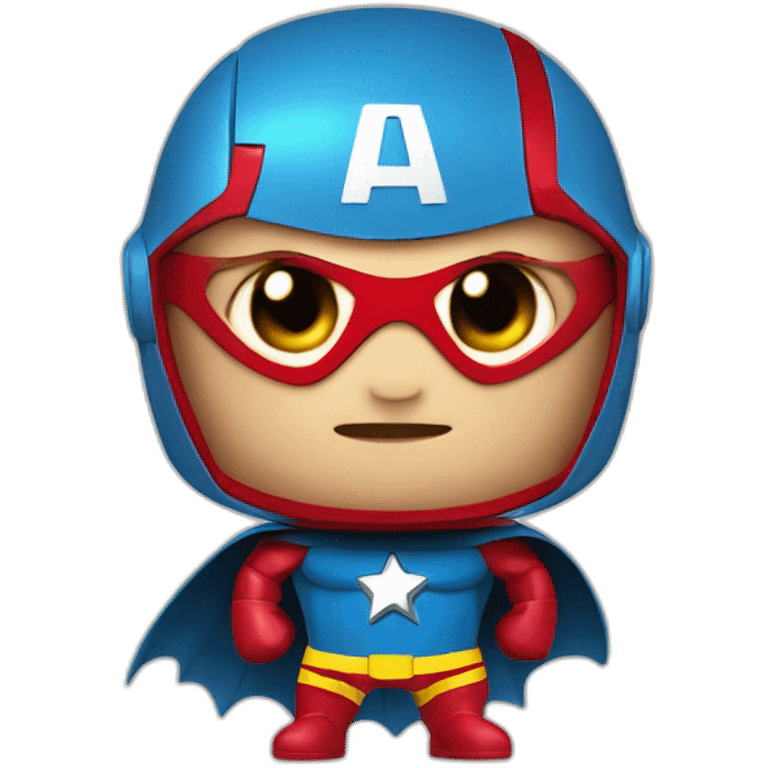 superhero math mascotte emoji