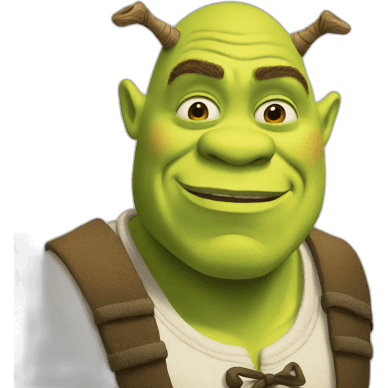 white-shrek emoji