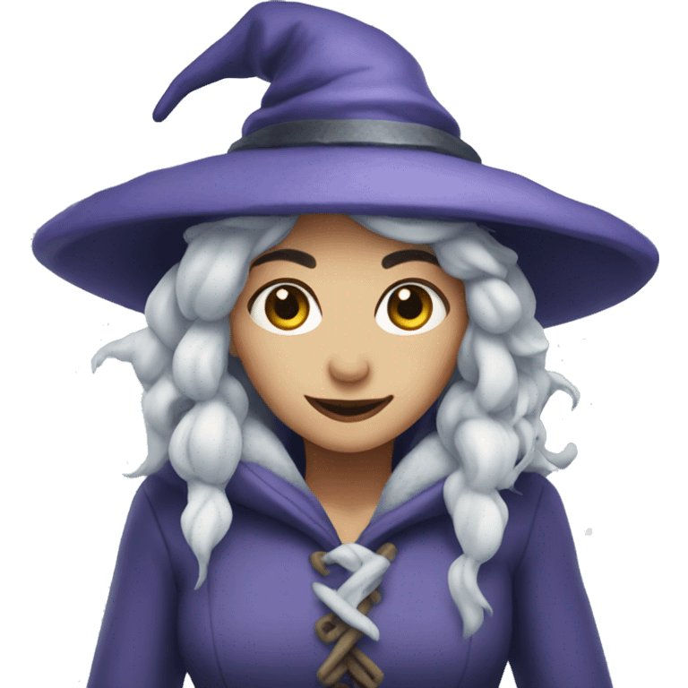 Snow witch emoji