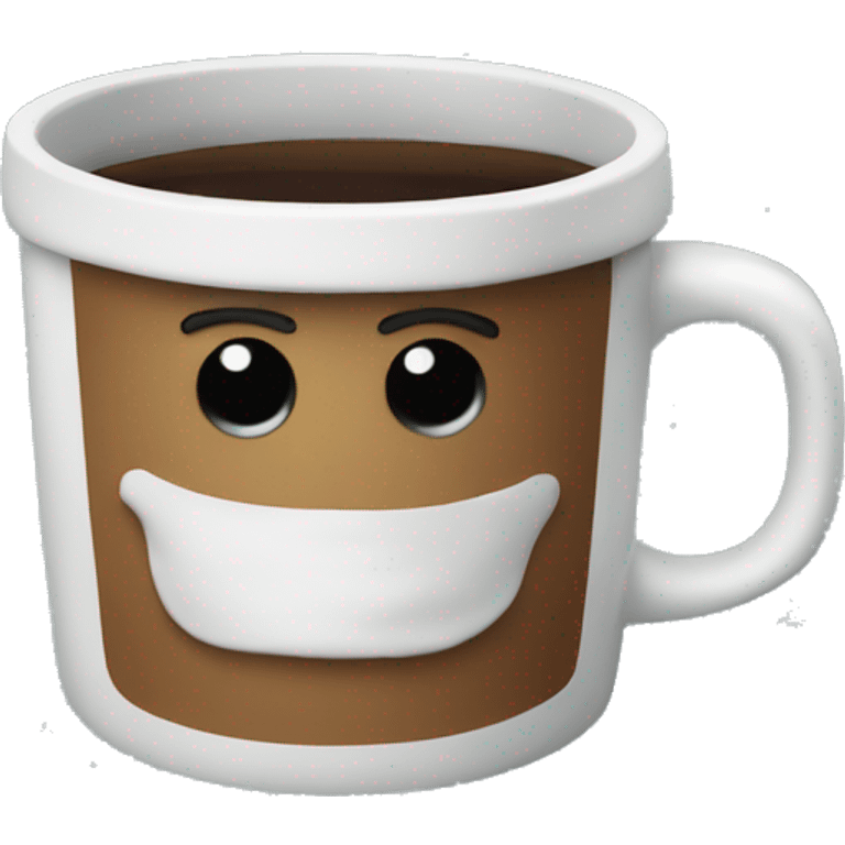 X-mas cup of coffee emoji