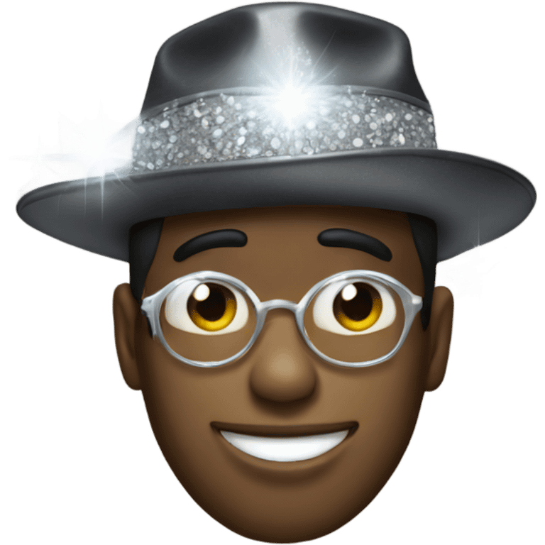 diddy in a sparkly hat emoji