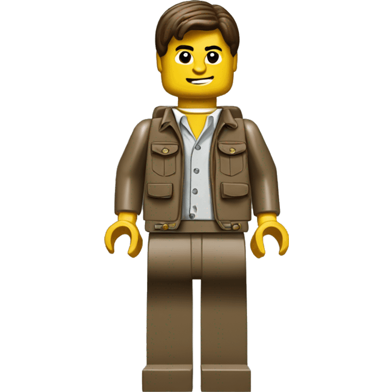 TOM CRUISE lego full body emoji