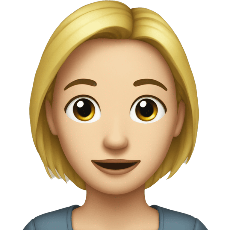 Treten mit fuß auf boden frau  emoji