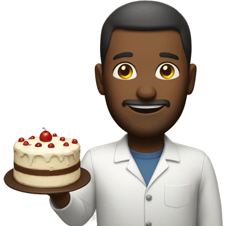 cake man emoji