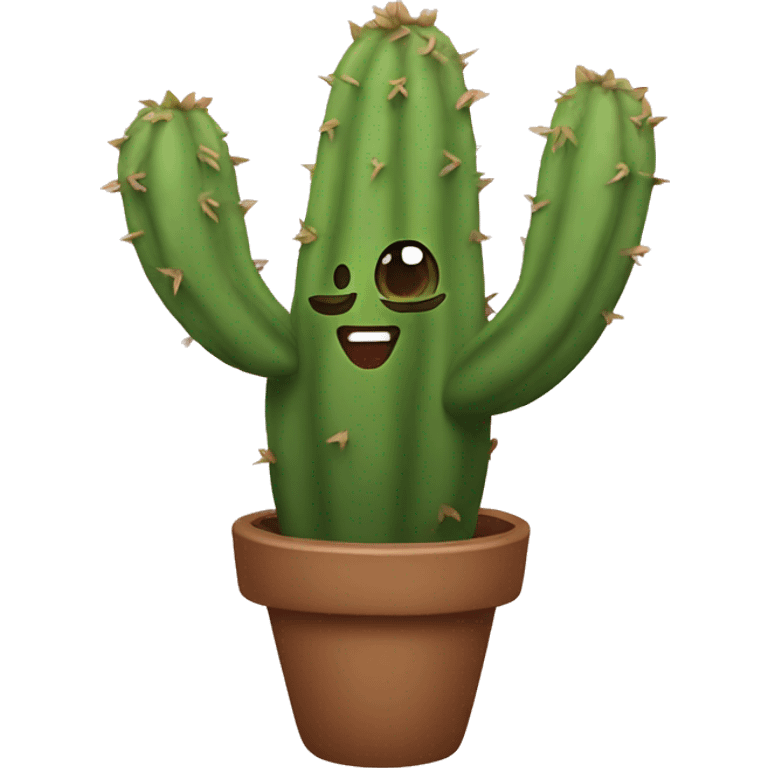 Poop cactus  emoji