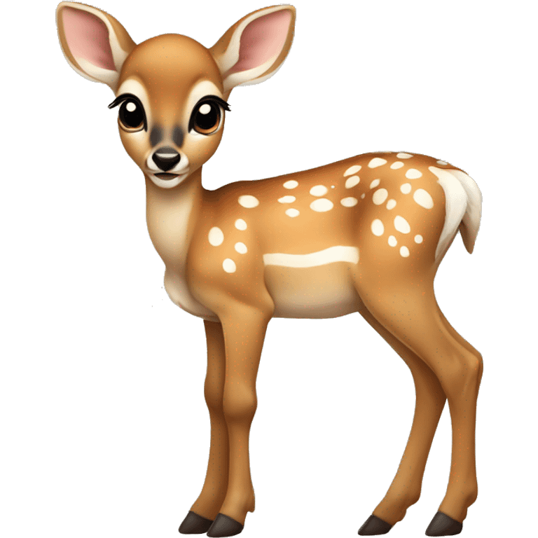 baby deer fawn emoji