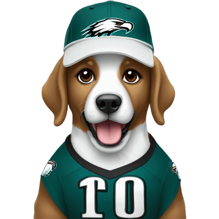 Dog Eagles fan emoji