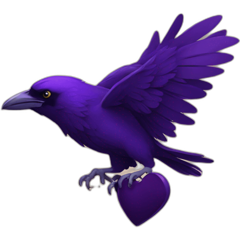 Ravens love emoji