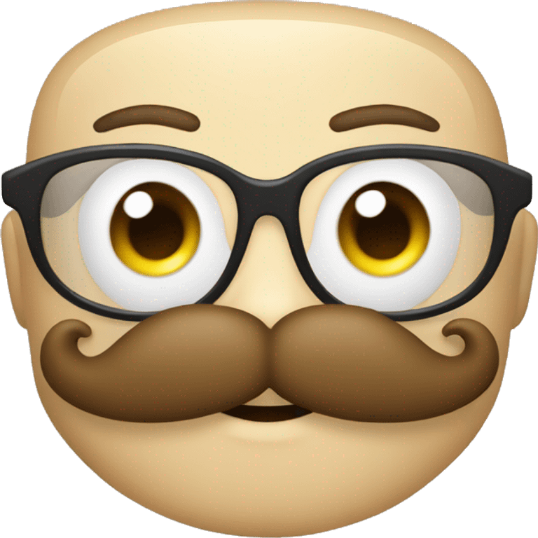 rana con bigote emoji