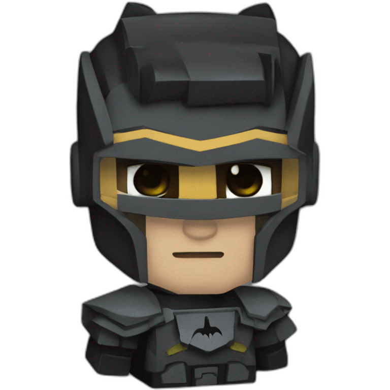 Batman x mincraft emoji