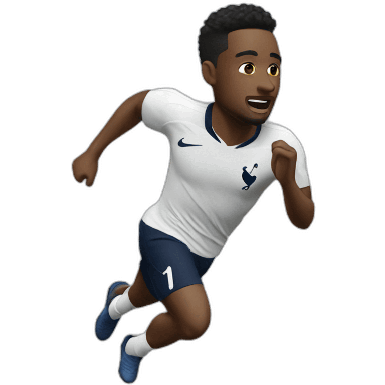 tottenham player running emoji