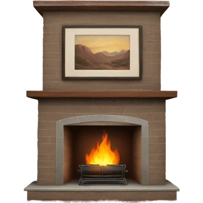 Fireplace emoji