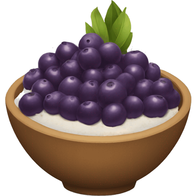 acai bowl emoji