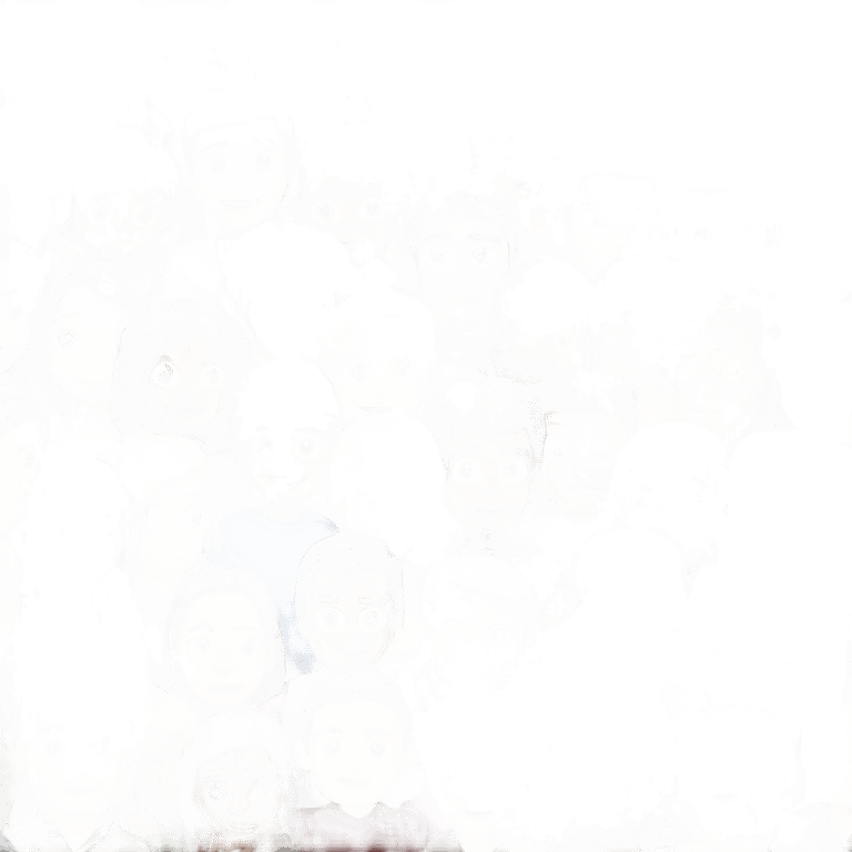 a crowded place emoji