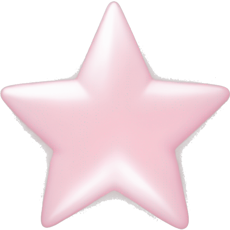 pale pink star sparkle emoji