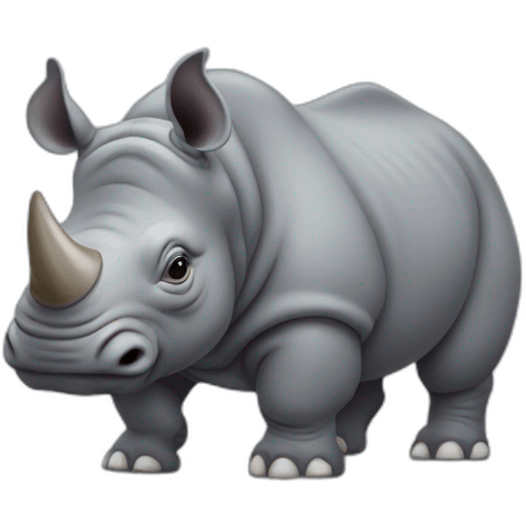 cute-chubby-rhino emoji