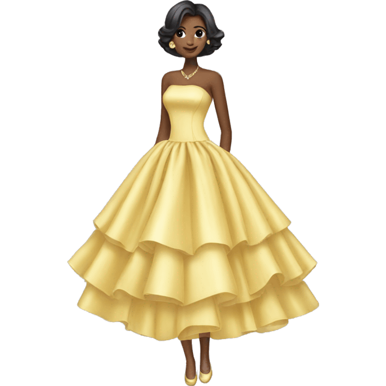 Glamour dress emoji