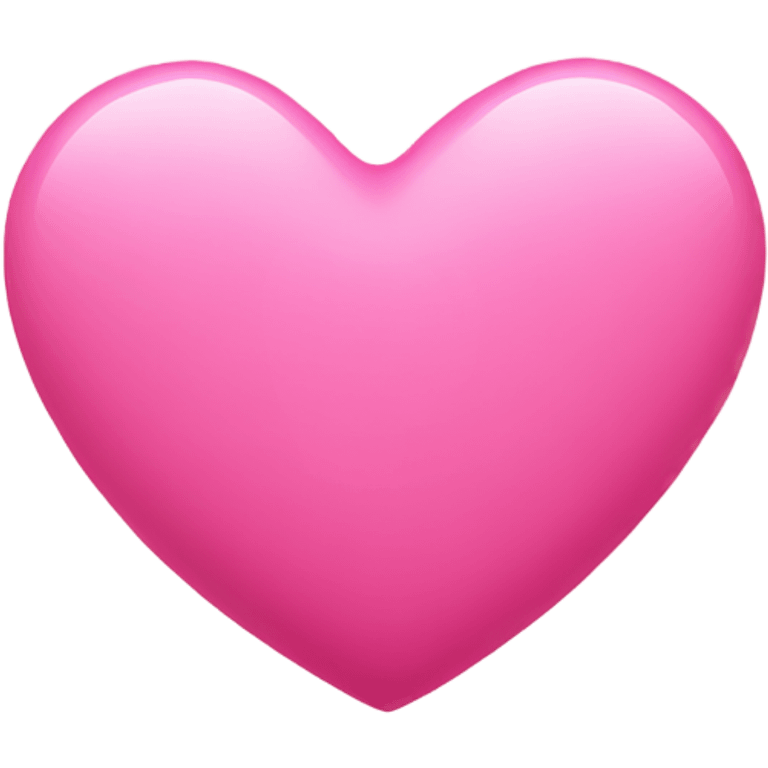 Pink heart emoji