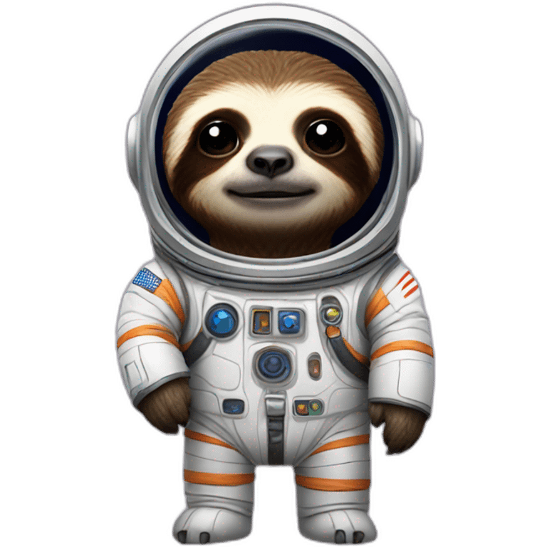 Space sloth emoji