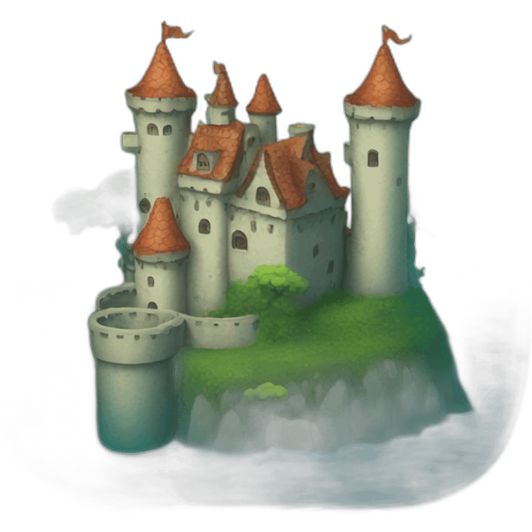 undersea castle emoji