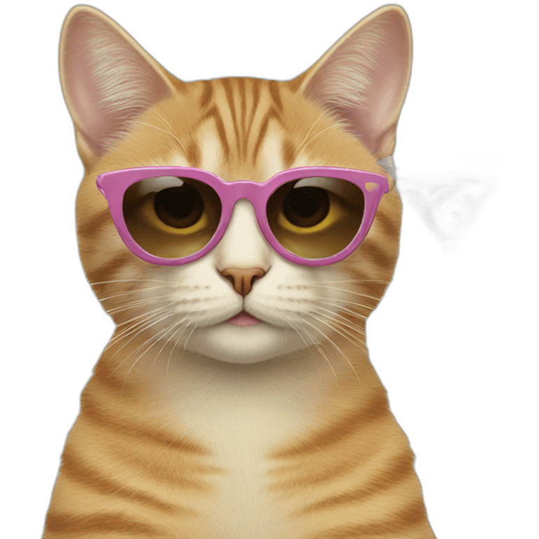 cat-with-sunglasses-holding-martini emoji