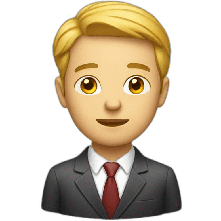 A small investor emoji