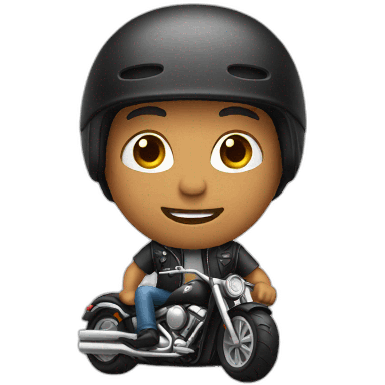 Biker boy emoji