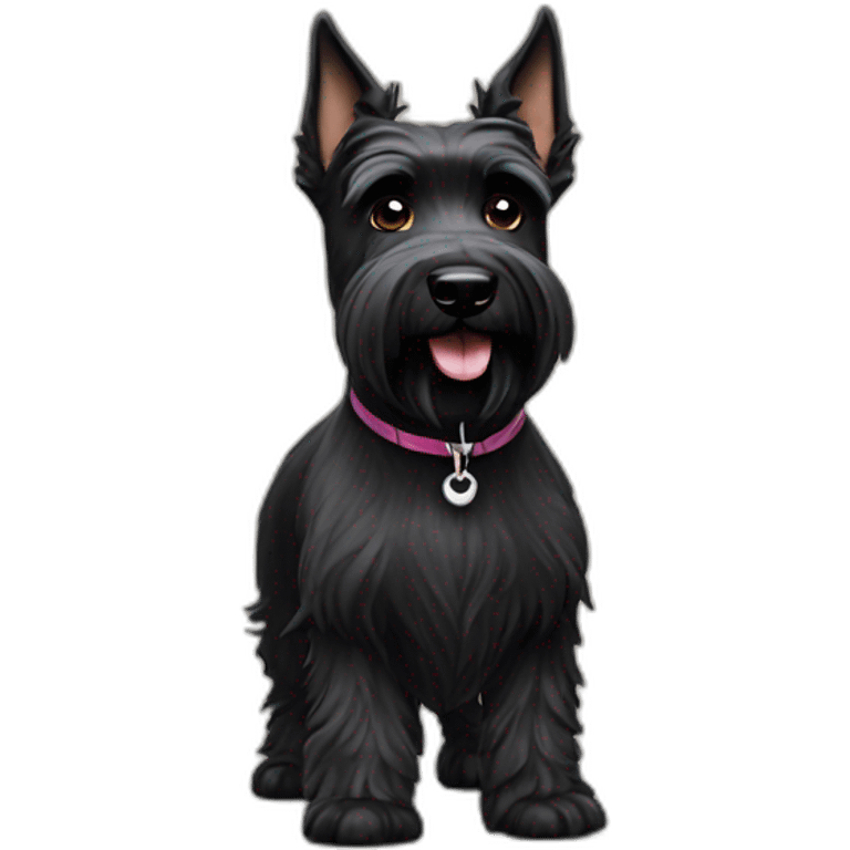 scottish-terrier-dog-walking emoji