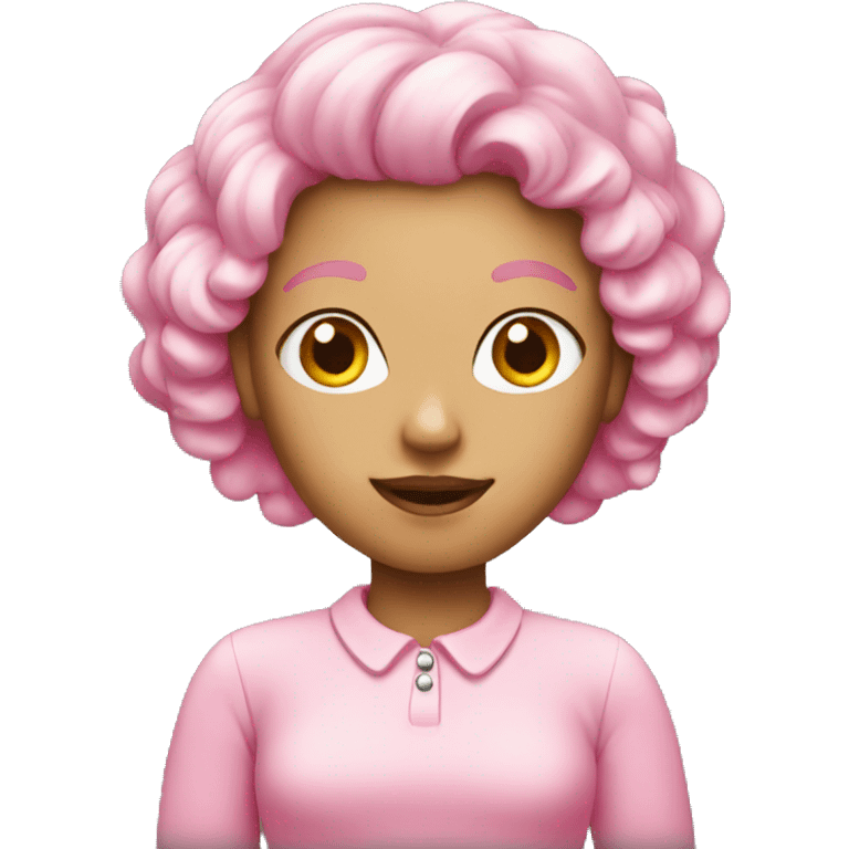 Pink lady emoji