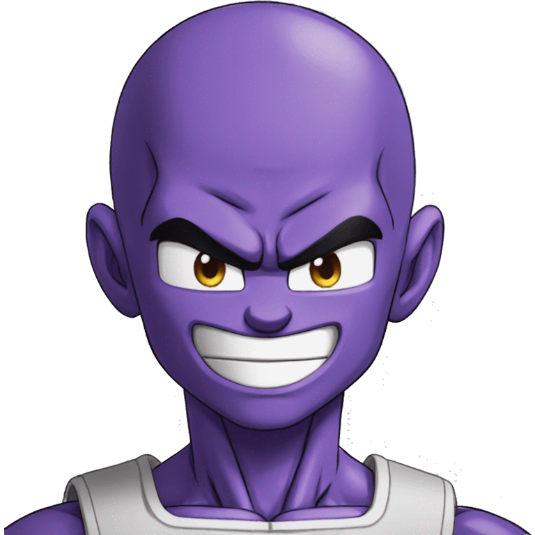 Black frieza from dragon ball super emoji