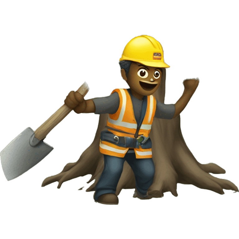 Tree removal  emoji